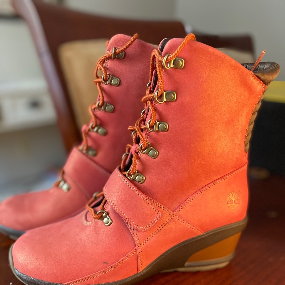 Sz7 Timberland women’s boots